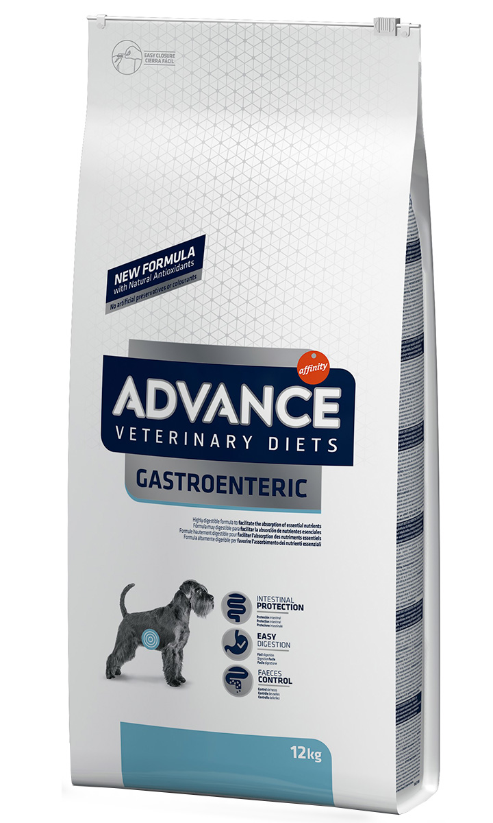 Advance Veterinary Diets Gastroenteric для взрослых собак при патологии желудочно-кишечного тракта с ограниченным содержание жиров (0,8 кг)