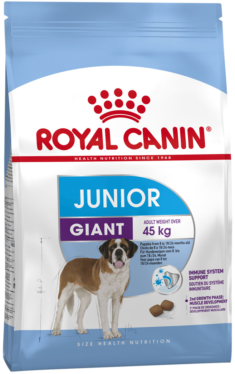 Royal Canin Giant Junior для щенков крупных пород (15 + 15 кг)