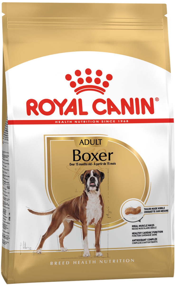 Для определенных пород  Магизоо Royal Canin Boxer Adult для взрослых собак боксер (12 кг)