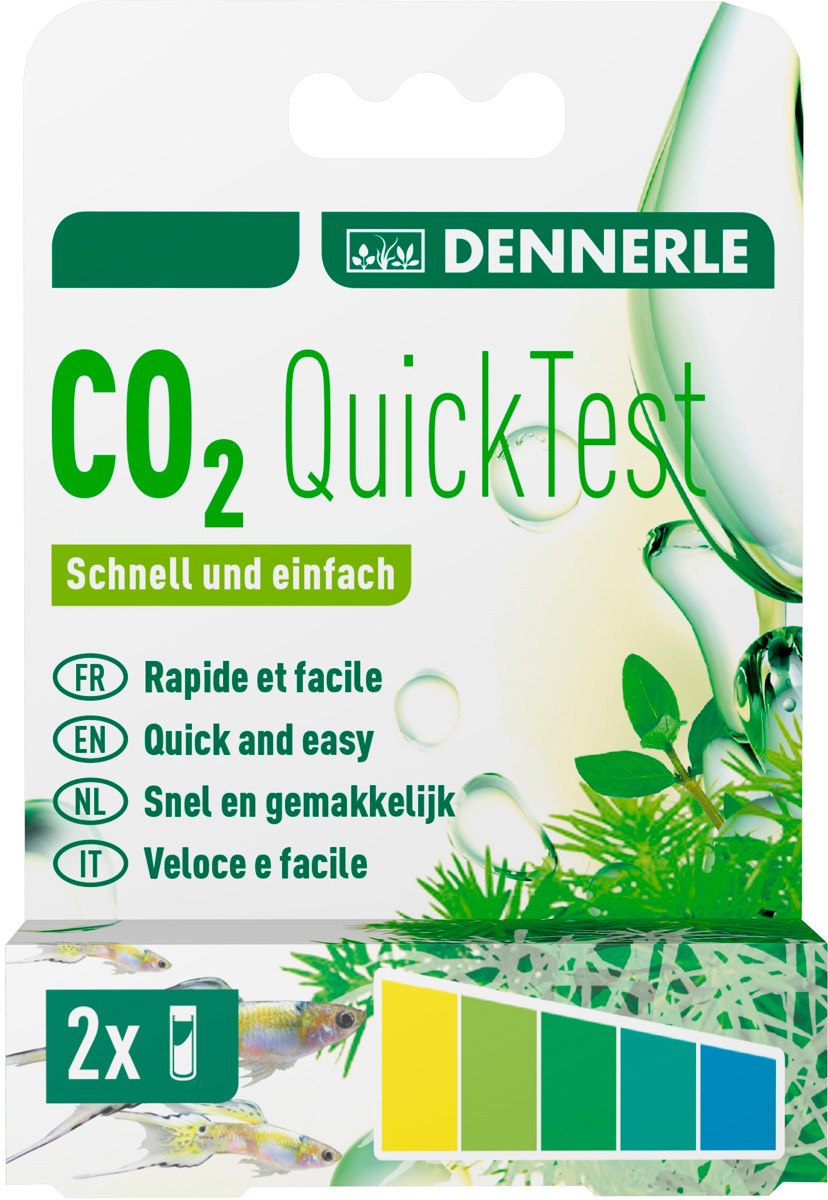 Набор для мгновенного измерения Co2 Dennerle Co2 QuickTest уп. 2 шт (1 шт)