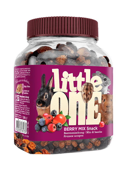 Little One Snack Berry Mix лакомство для грызунов Ягодное ассорти (200 гр)