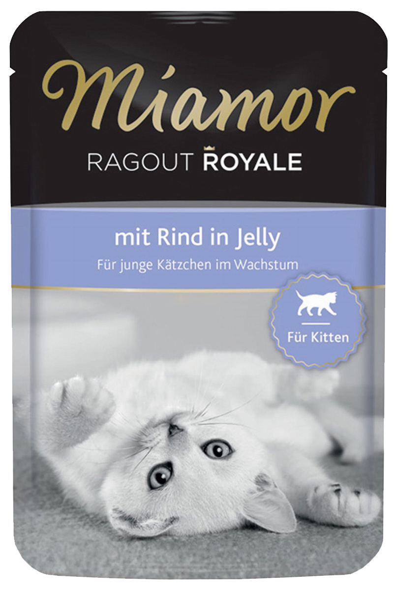 Miamor Ragout Royal для котят с говядиной в желе (100 гр)