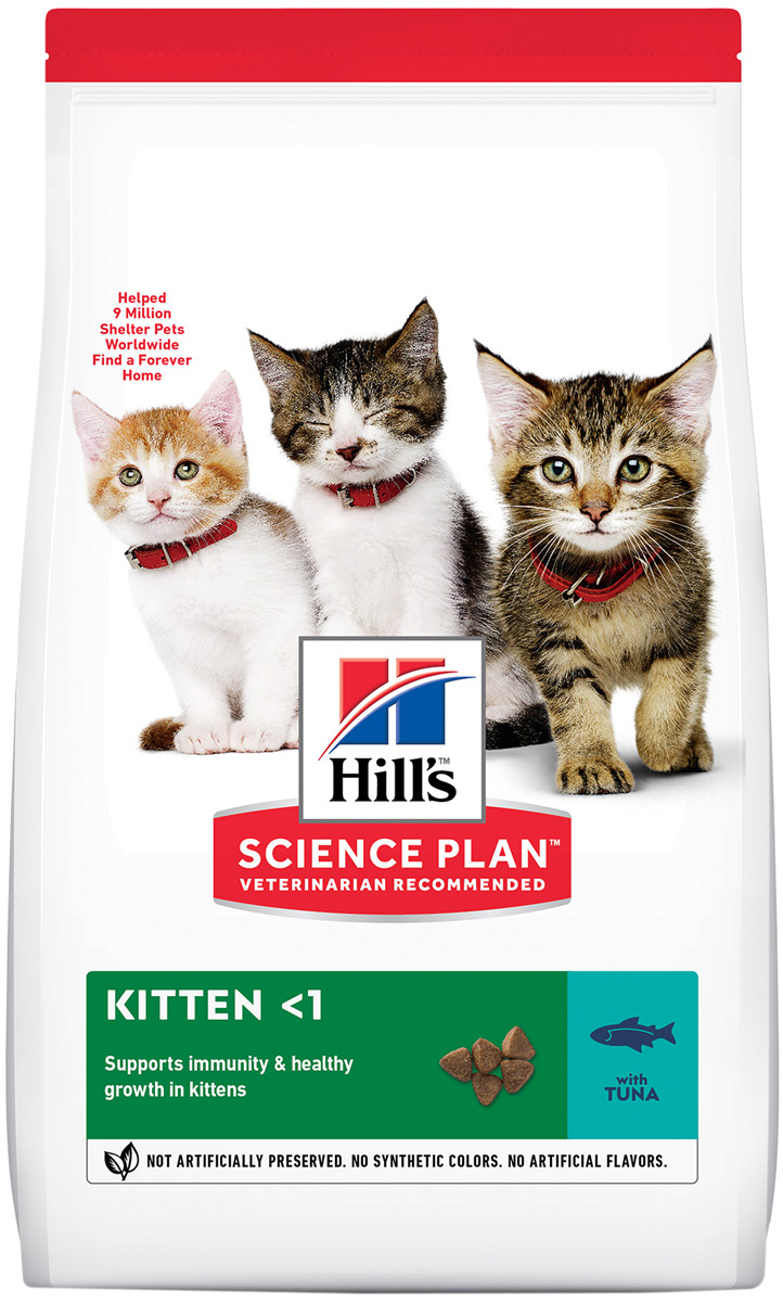 Hill’s Science Plan Kitten Tuna для котят с тунцом (1,5 + 1,5 кг)