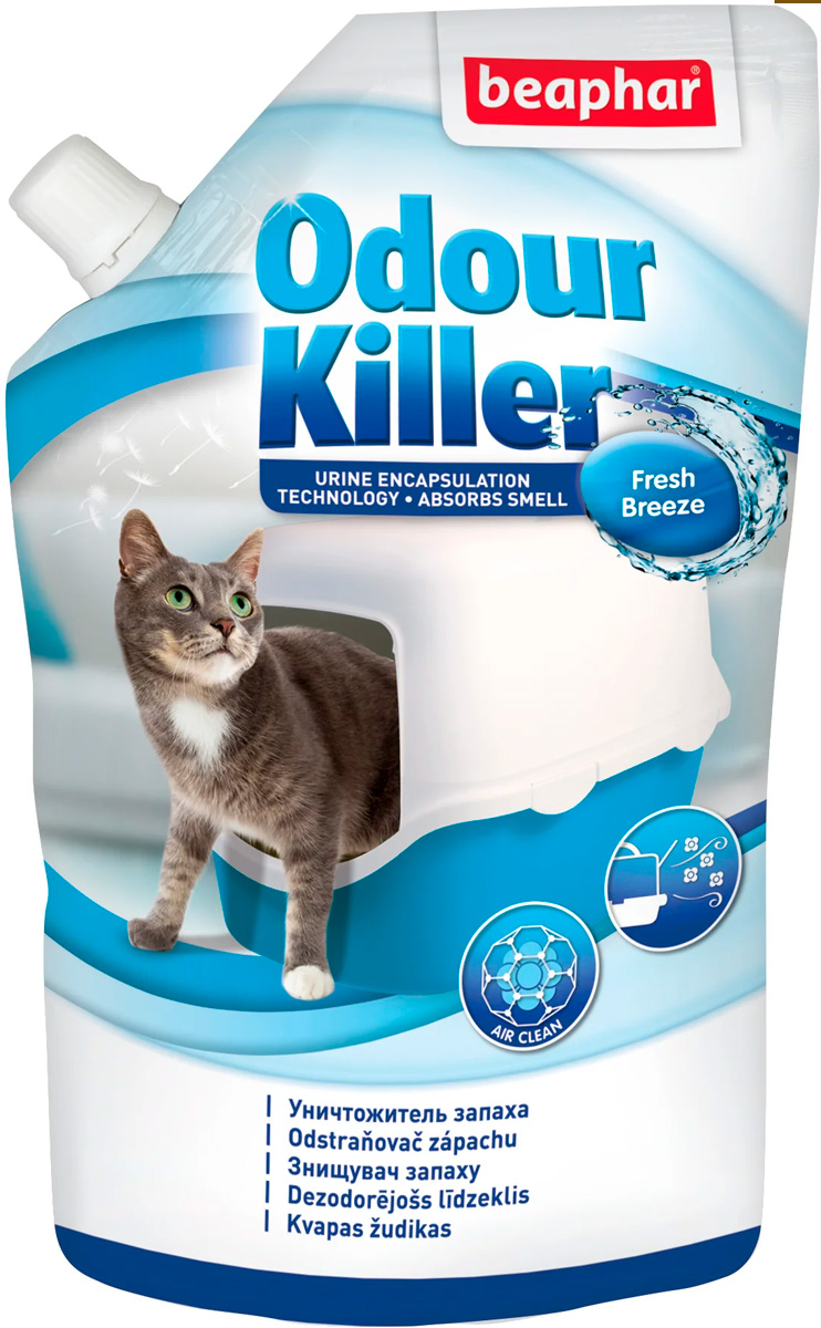 Beaphar Odour Killer For Cats - Беафар уничтожитель запаха для кошачьих туалетов (400 гр)