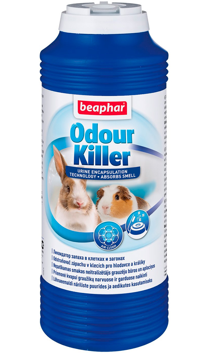 Beaphar Odour Killer ликвидатор запаха для клеток и загонов грызунов 600 гр (1 шт)