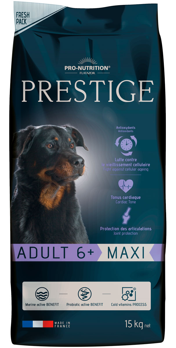 Flatazor Prestige Adult 6+ Maxi для пожилых собак крупных пород (15 + 15 кг)