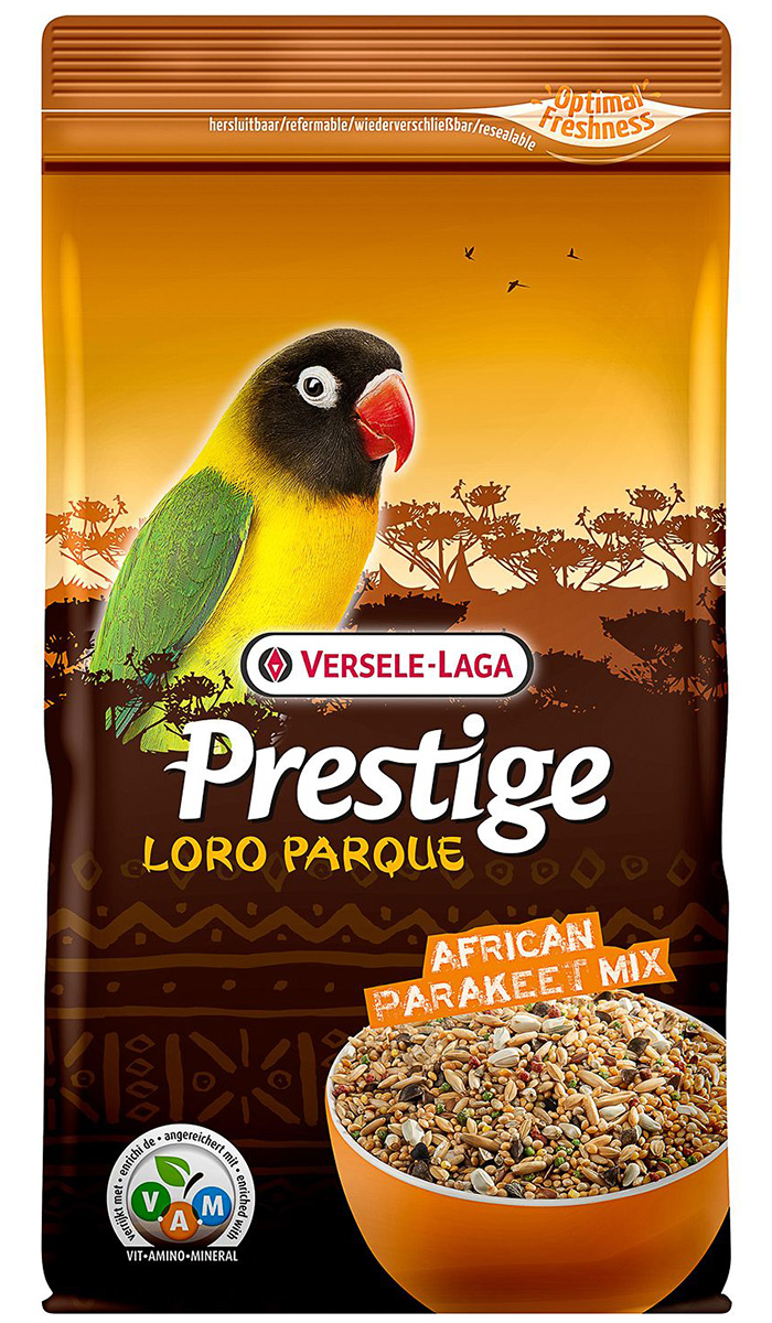 Versele-laga Prestige Premium Loro Parque African Parakeet Mix корм для средних африканских  попугаев (1 кг)