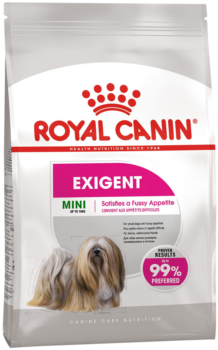 Royal Canin Mini Exigent для привередливых взрослых собак маленьких пород (1 кг)