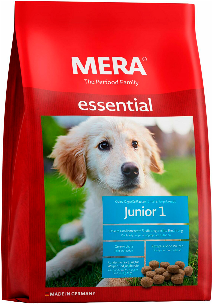 Mera Essential Junior 1 для щенков всех пород с птицей (12,5 кг)