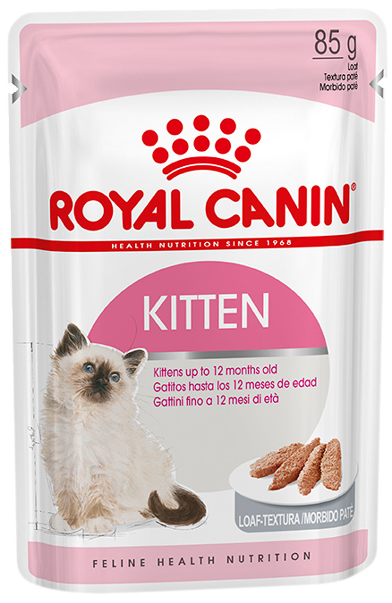 Royal Canin Kitten для котят паштет  (85 гр х 12 шт)