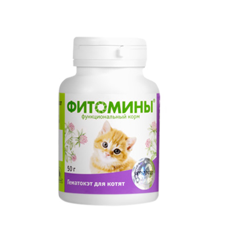 фитомины гематокэт для котят (50 гр)