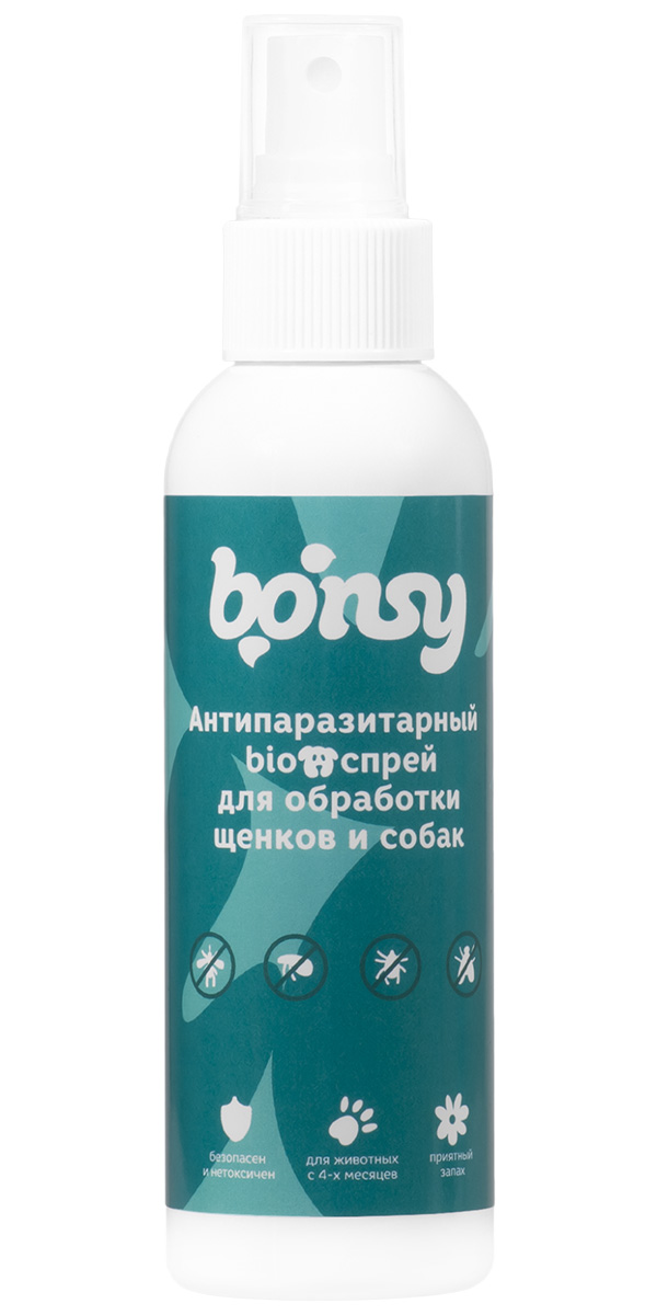 Bonsy BIOспрей антипаразитарный для собак и щенков 150 мл (1 шт)