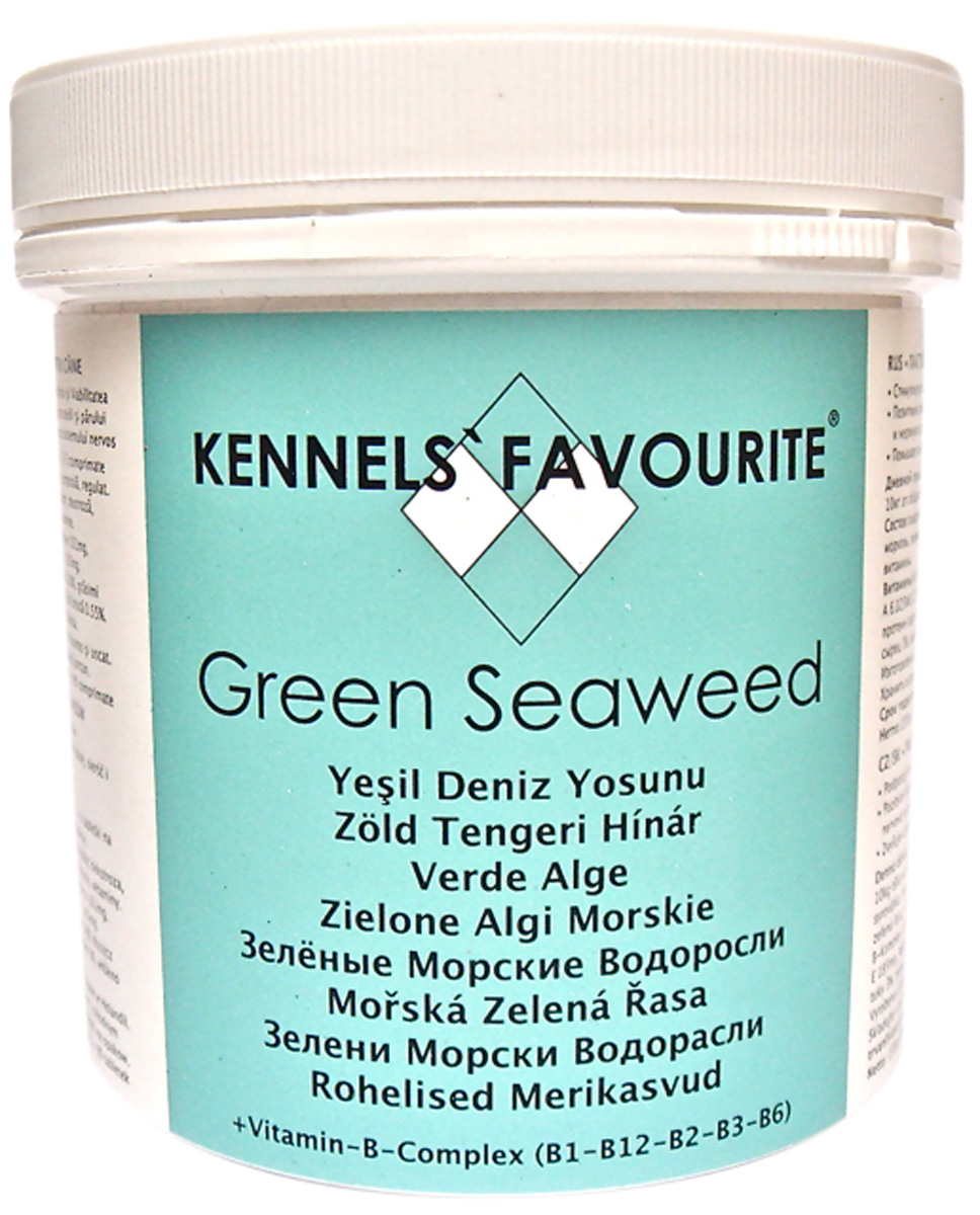 Лакомство Kennels` Favourite Green Seaweed витаминизированное для собак всех пород с морскими водорослями 135 гр (1 шт)