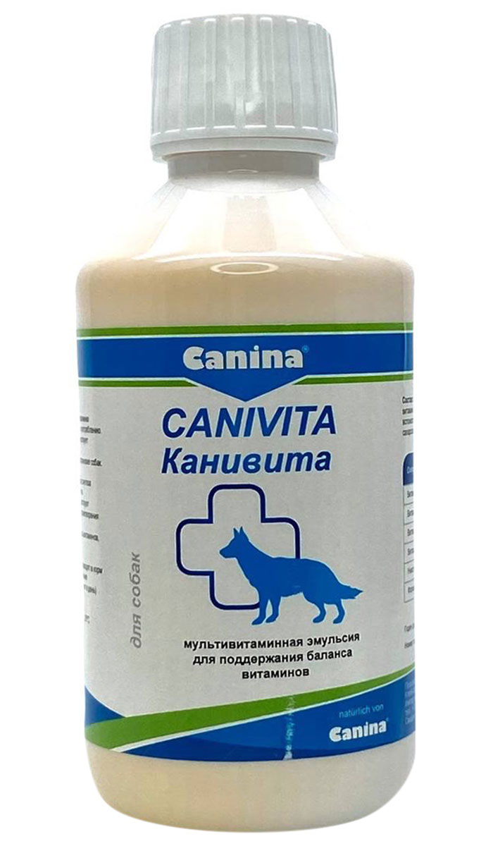 Энергия и витамины Canina Canivita витаминно-минеральная добавка для животных 250 мл (1 шт)