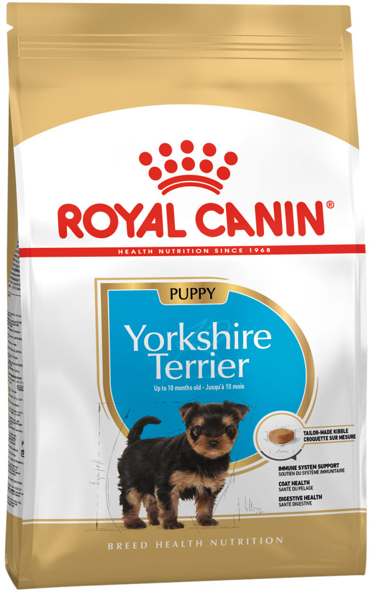 Royal Canin Yorkshire Terrier Puppy для щенков йоркширский терьер (0,5 кг + 0,5 кг)