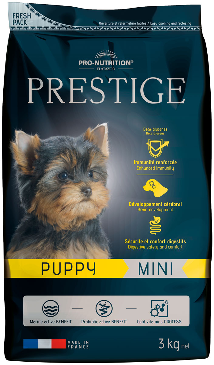 Flatazor Prestige Puppy Mini для щенков маленьких пород, беременных и кормящих сук (1 кг)