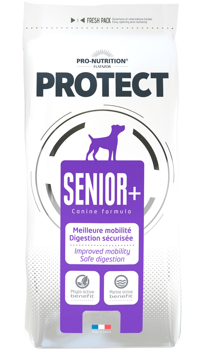 Flatazor Protect Senior + для пожилых собак всех пород (12 + 12 кг)