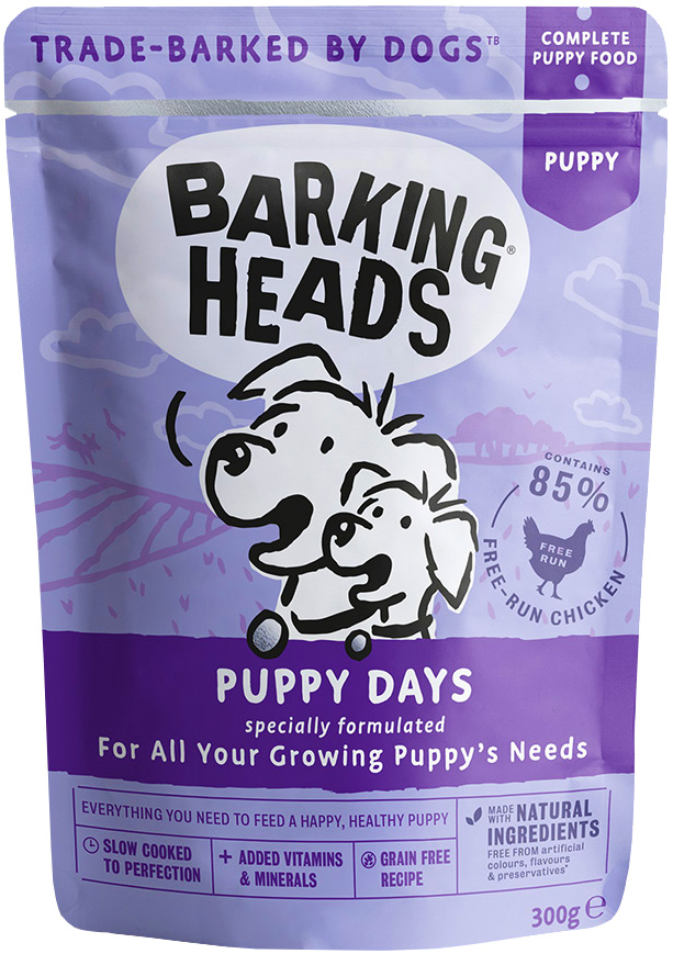 Barking Heads Щенячьи деньки для щенков всех пород  (300 гр х 10 шт)