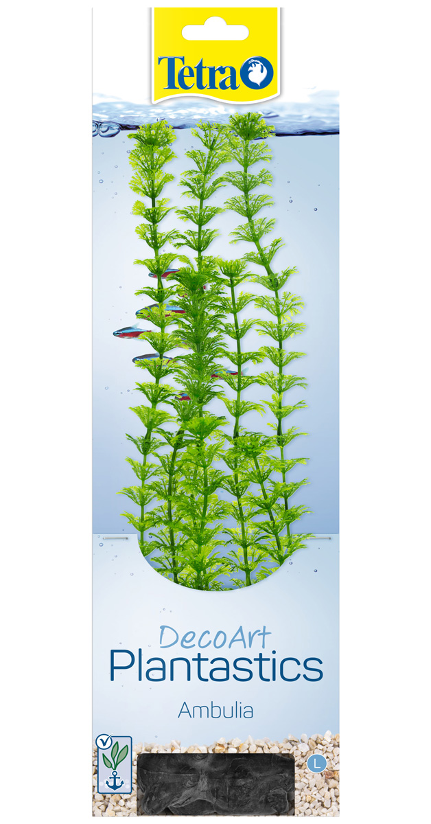 Растение для аквариума пластиковое Амбулия Tetra DecoArt Plant L Ambulia 30 см (1 шт)
