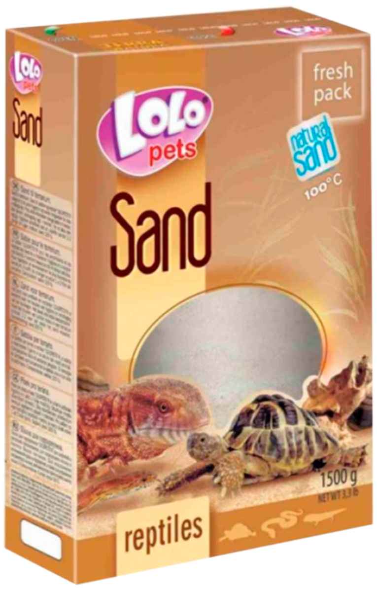  Lolo Pets Sand песок для террариумов 1,5 кг (1 шт)