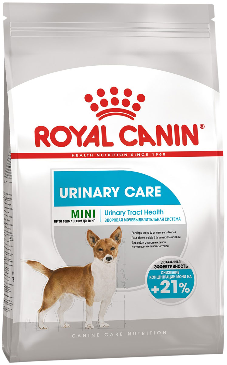 Royal Canin Mini Urinary Care для взрослых собак маленьких пород при мочекаменной болезни (3 + 3 кг)