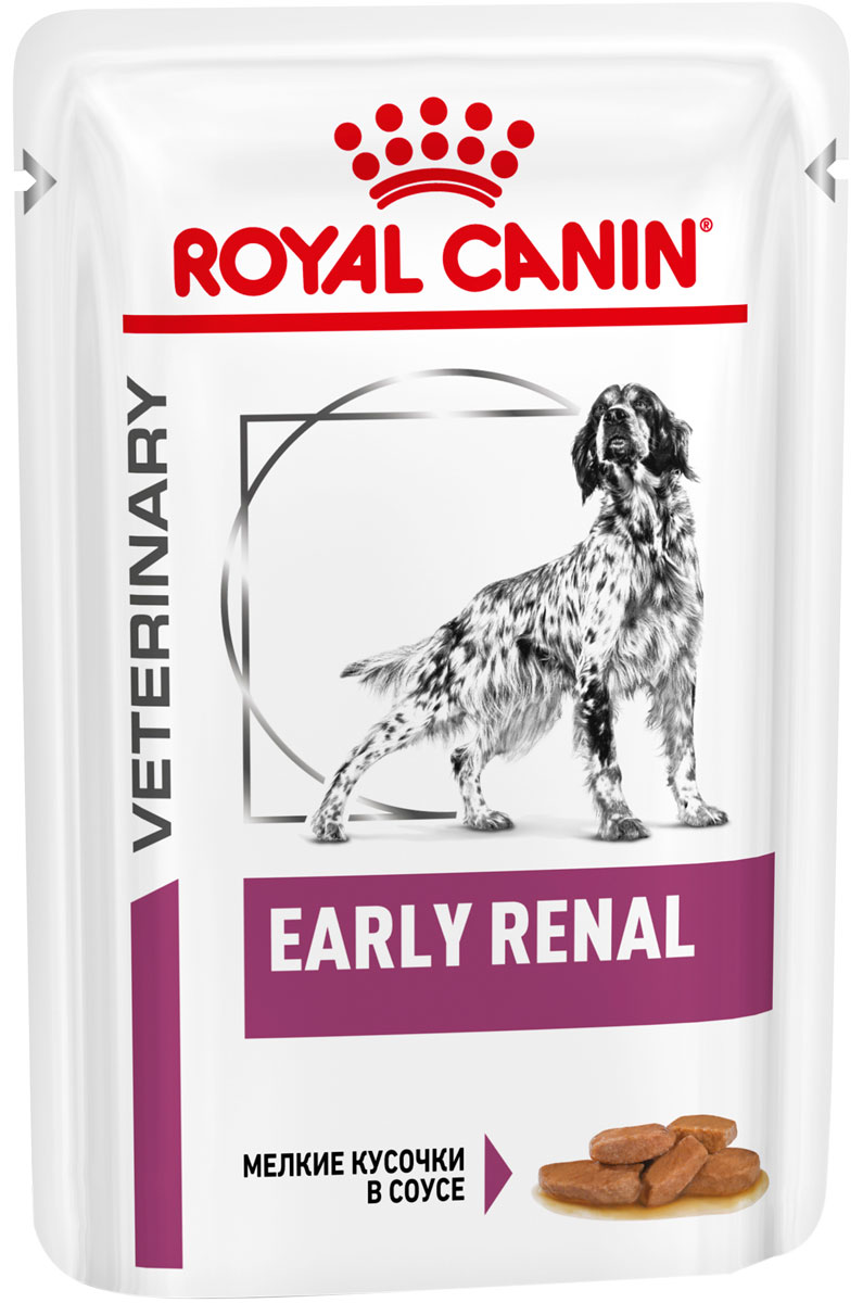 Royal Canin Early Renal Canine для взрослых собак при хронической почечной недостаточности в ранней стадии в соусе 100 гр (100 гр)