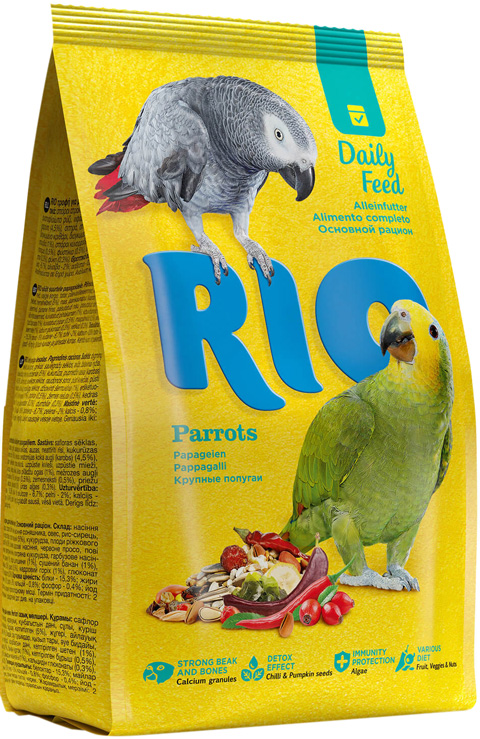 Rio Parrots – Рио корм для крупных попугаев (1 кг)