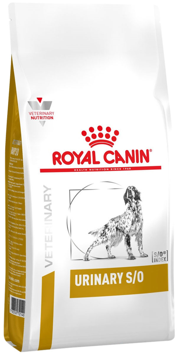 Royal Canin Urinary S/o Lp18 для взрослых собак при мочекаменной болезни струвиты, оксалаты (13 + 13 кг)