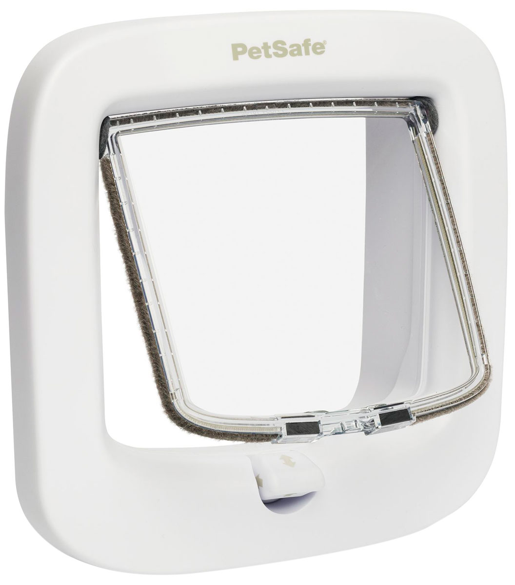 Дверки Дверца для кошек PetSafe StayWell 4-позиционная белая 14,6 х 13,5 см (1 шт)