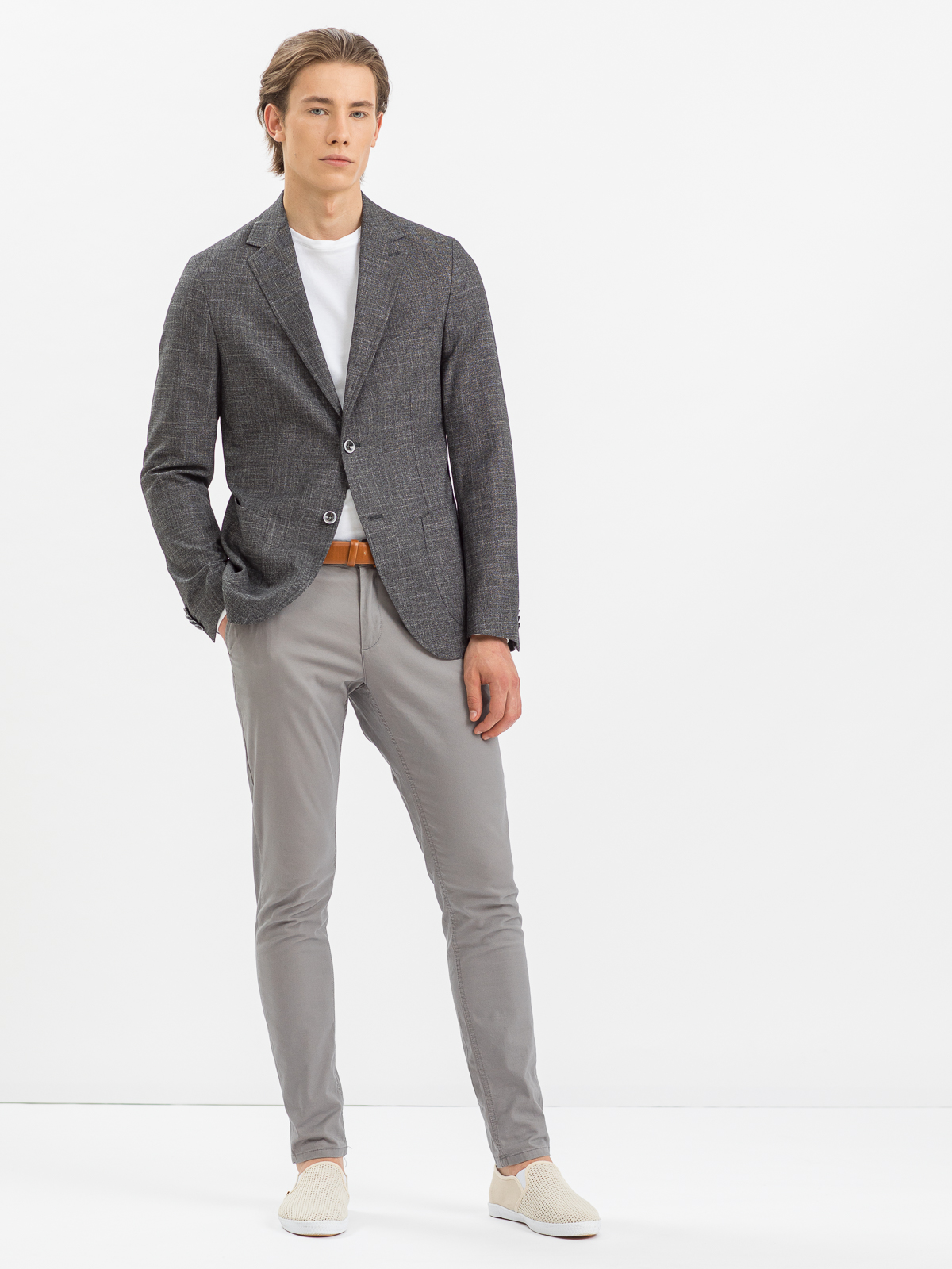 Пиджак мужской P Neapolitano 2288-27 24881 Grey