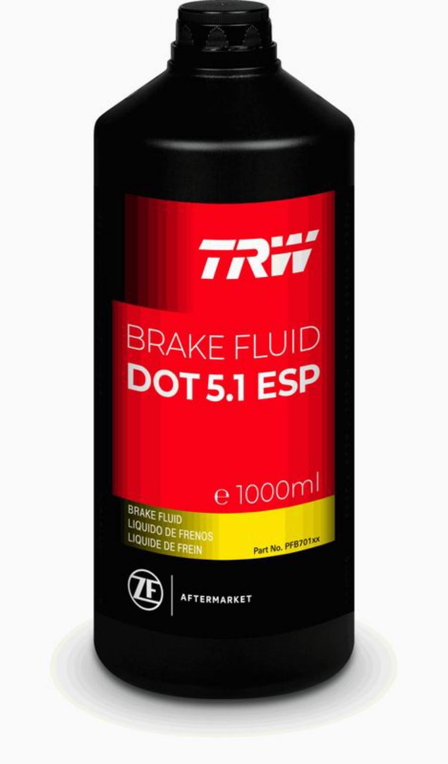 TRW PFB701SE Жидкость тормозная TRW Brake Fluid Ultra DOT5.1 ESP 1 л