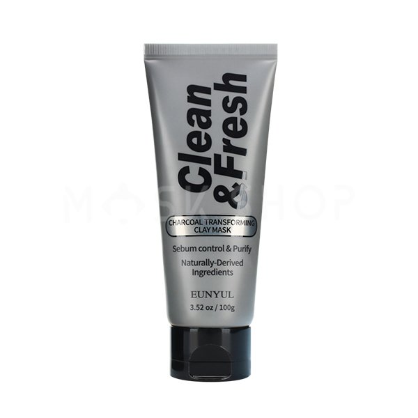   MaskShop Глиняная маска с древесным углем EUNYUL Clean & Fresh Charcoal Transforming Clay Mask