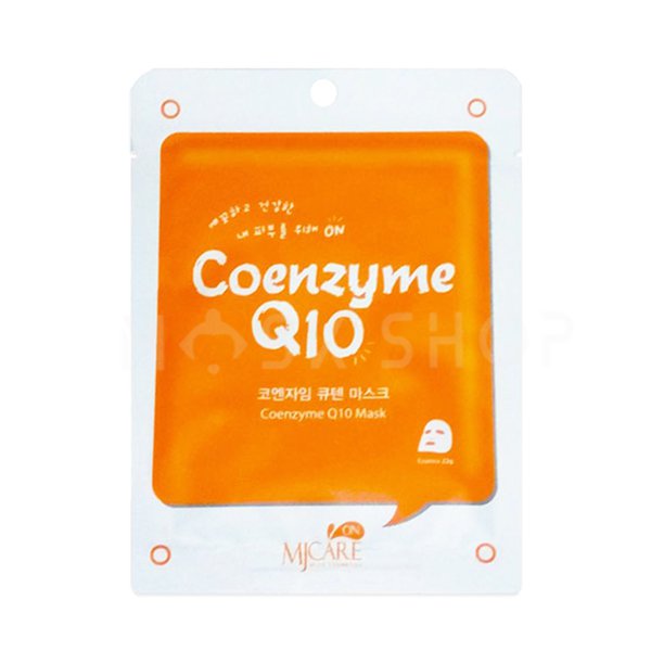 Тканевая маска с коэнзимом Mijin Coenzyme Q10 Mask Pack