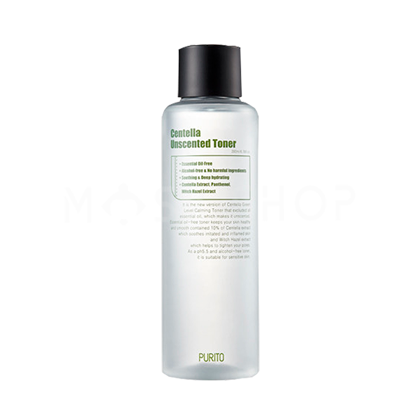  Успокаивающий тонер с центеллой Purito Centella Unscented Toner