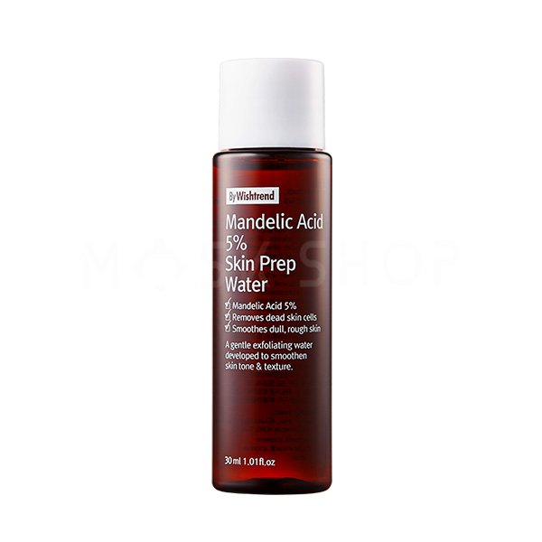 Тонеры Отшелушивающий тоник By Wishtrend Mandelic Acid 5% Skin Prep Water 30 мл