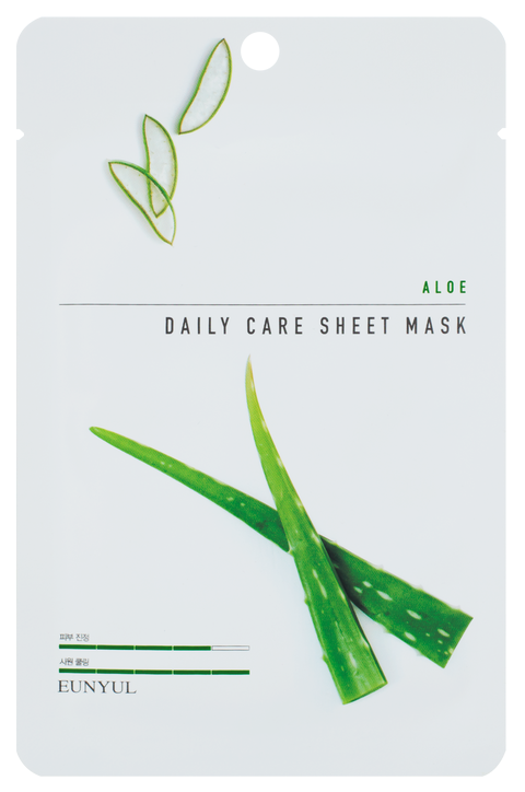 Тканевая маска с алоэ Eunyul Aloe Daily Care Sheet Mask