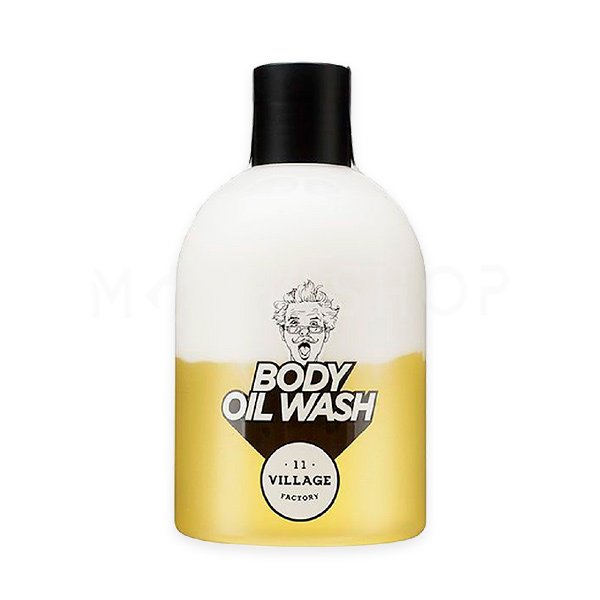 Гели для душа  MaskShop Двухфазный гель-масло для душа с арганой Village 11 Factory Relax Day Body Oil Wash 300 мл