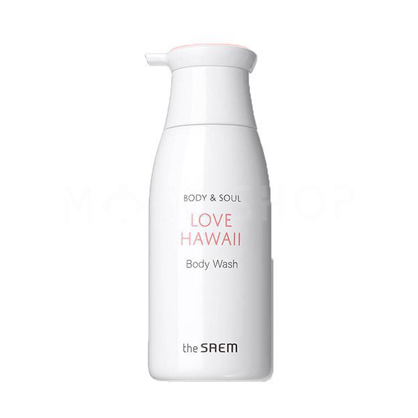 Гели для душа Гель для душа с экстрактом плюмерии The Saem Body Soul Love Hawaii Body Wash