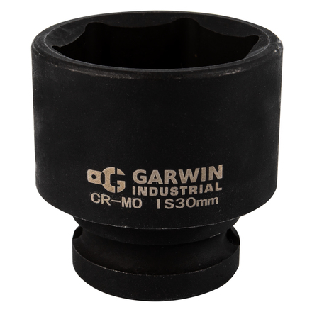 GARWIN PRO 620260-30 Головка торцевая ударная 1/2, 6 гр., 30 мм