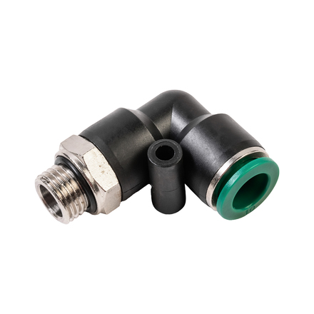 GARWIN PRO 808520-Г-10-14-1 Уголок M1/4 цанга 10 мм, с уплотнением, пластм. корпус