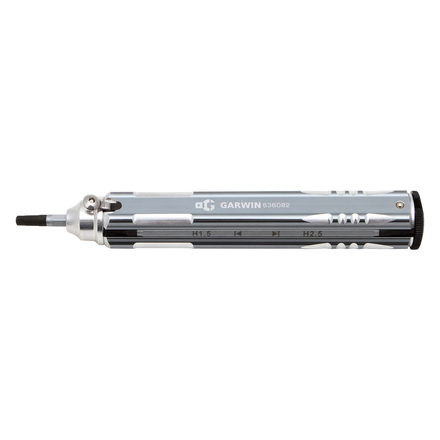 GARWIN PRO 636082 Отвертка для точной механики с двусторонними жалами, 12 в 1