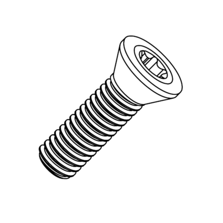 GESAC SI60M2,2x5 Винт крепления пластины SI60M022055-03107