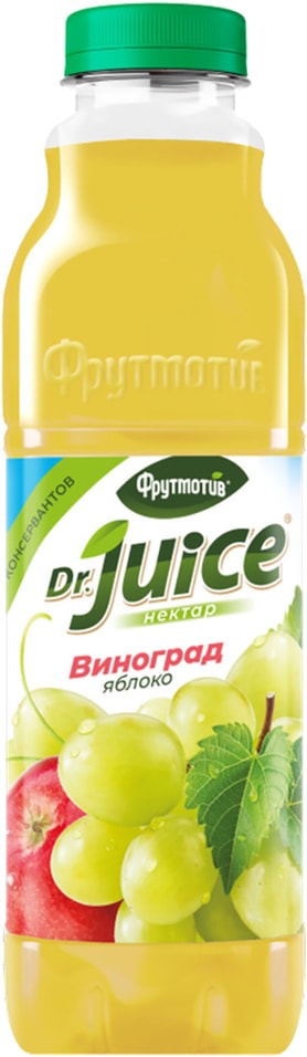 Нектар Фрутмотив Doctor Juice Виноград-Яблоко 900мл