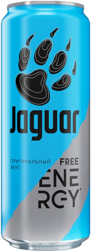 Напиток Jaguar Free Energy тонизирующий 450мл