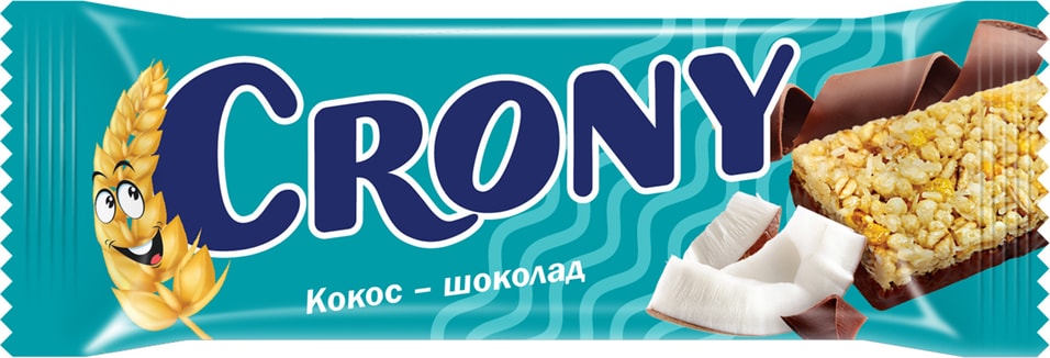 Батончик Crony Кокос шоколад 50г - Vprok.ru Перекрёсток