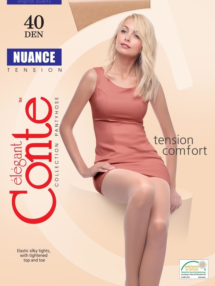 Колготки Conte Elegant Nuance 40 Bronz Бронозовый Размер 3