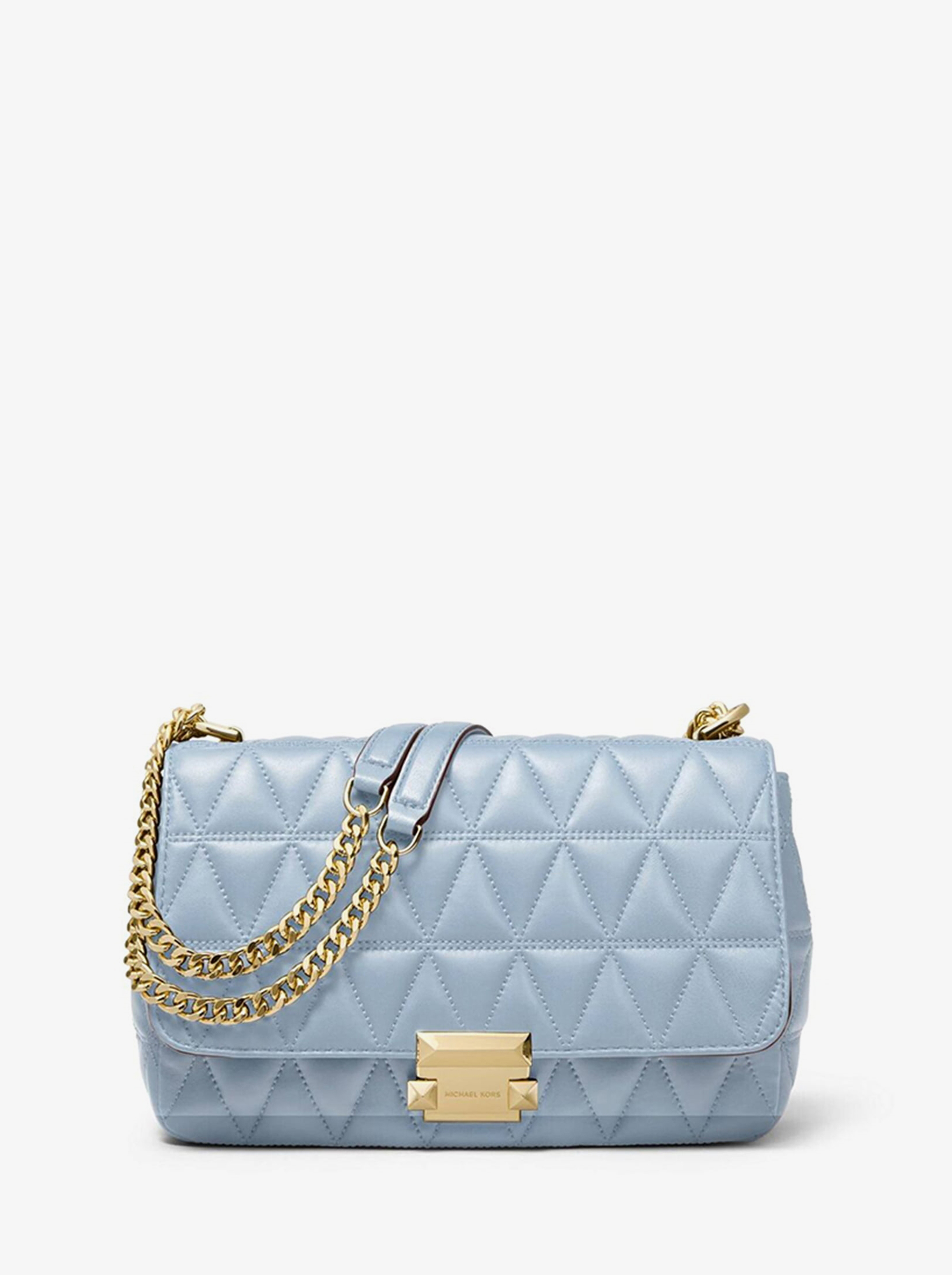 Сумка Michael Kors Sloan 30T8TSLL3T PALE BLUE Medium