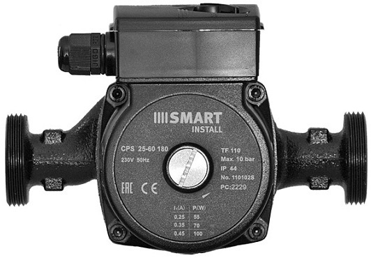 25 мм - 1 дюйм  MirCli Циркуляционный насос Smart Install