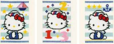  PN-0150686 Hello Kitty Marine Cards (Vervaco)