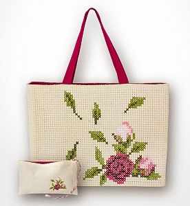 002Bag Сумка с кошельком  Розы (Luca-S)